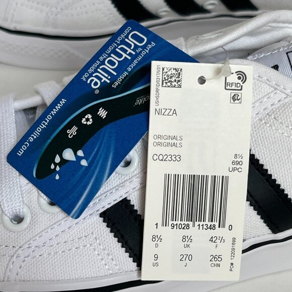 adidas Men's Nizza with Performance Insoles by Ortholite, 9 - Picture 6 of 11